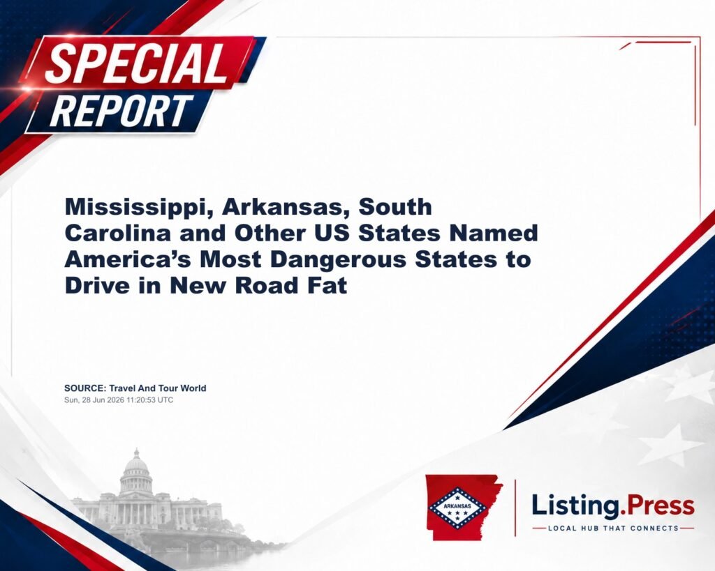 Mississippi, Arkansas, South Carolina and Other US States Named America’s Most Dangerous States to Drive in New Road Fat