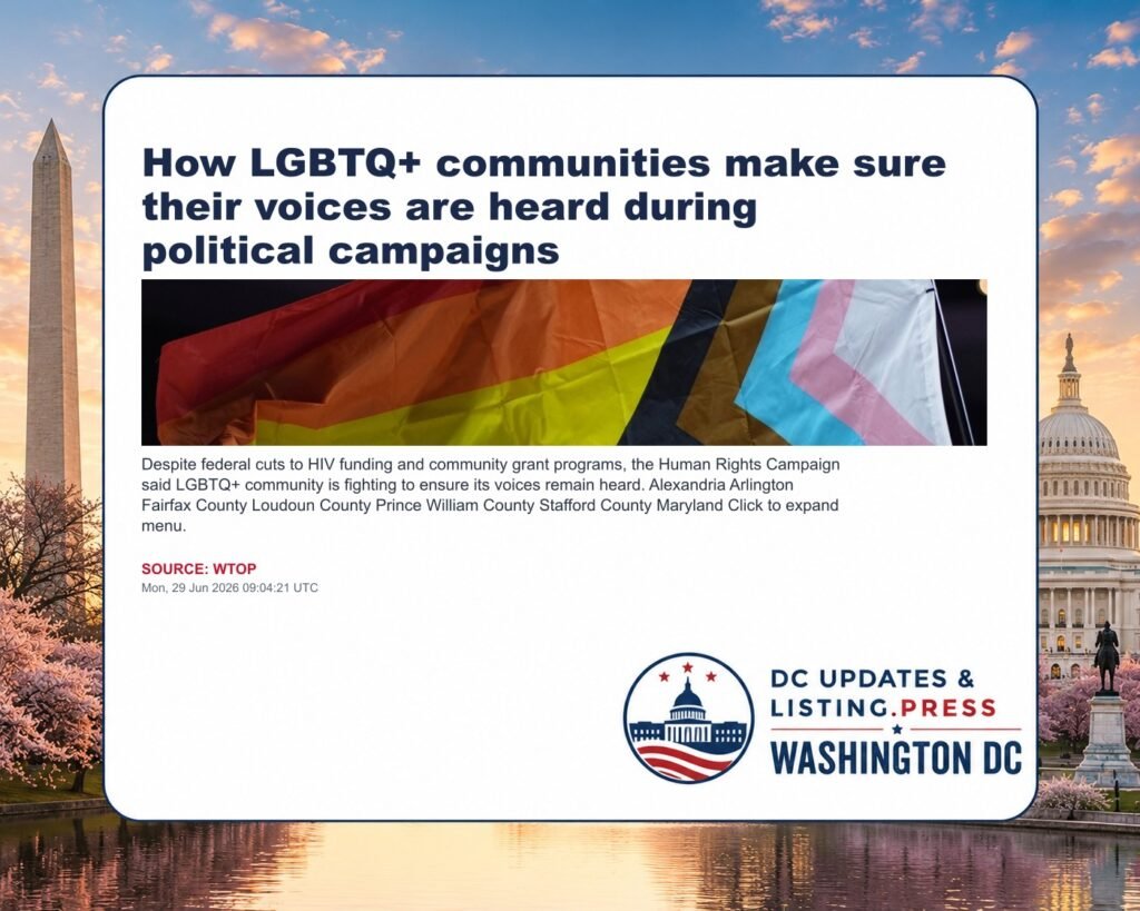 How LGBTQ+ communities make sure their voices are heard during political campaigns