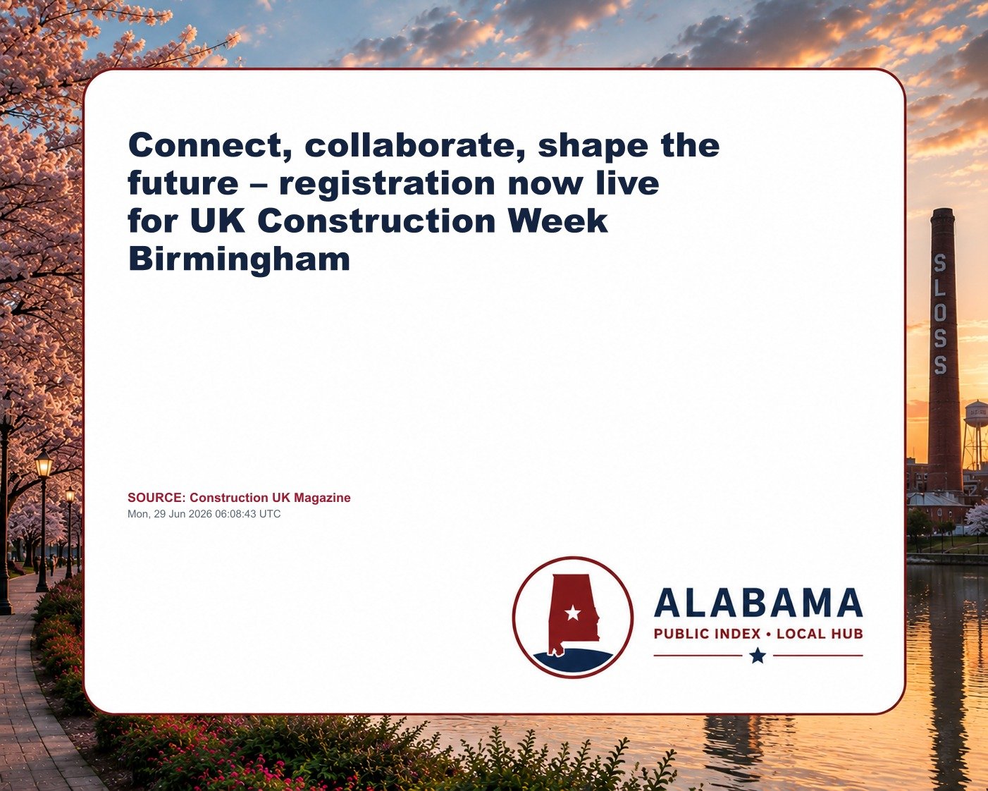 Connect, collaborate, shape the future – registration now live for UK Construction Week Birmingham