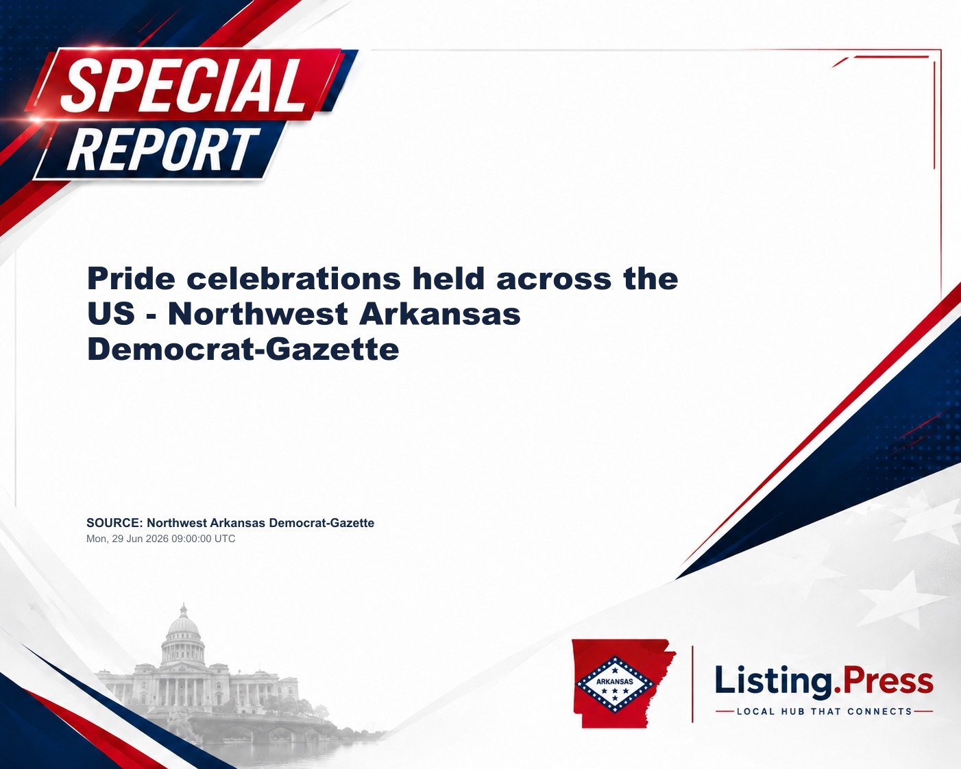 Pride celebrations held across the US - Northwest Arkansas Democrat-Gazette