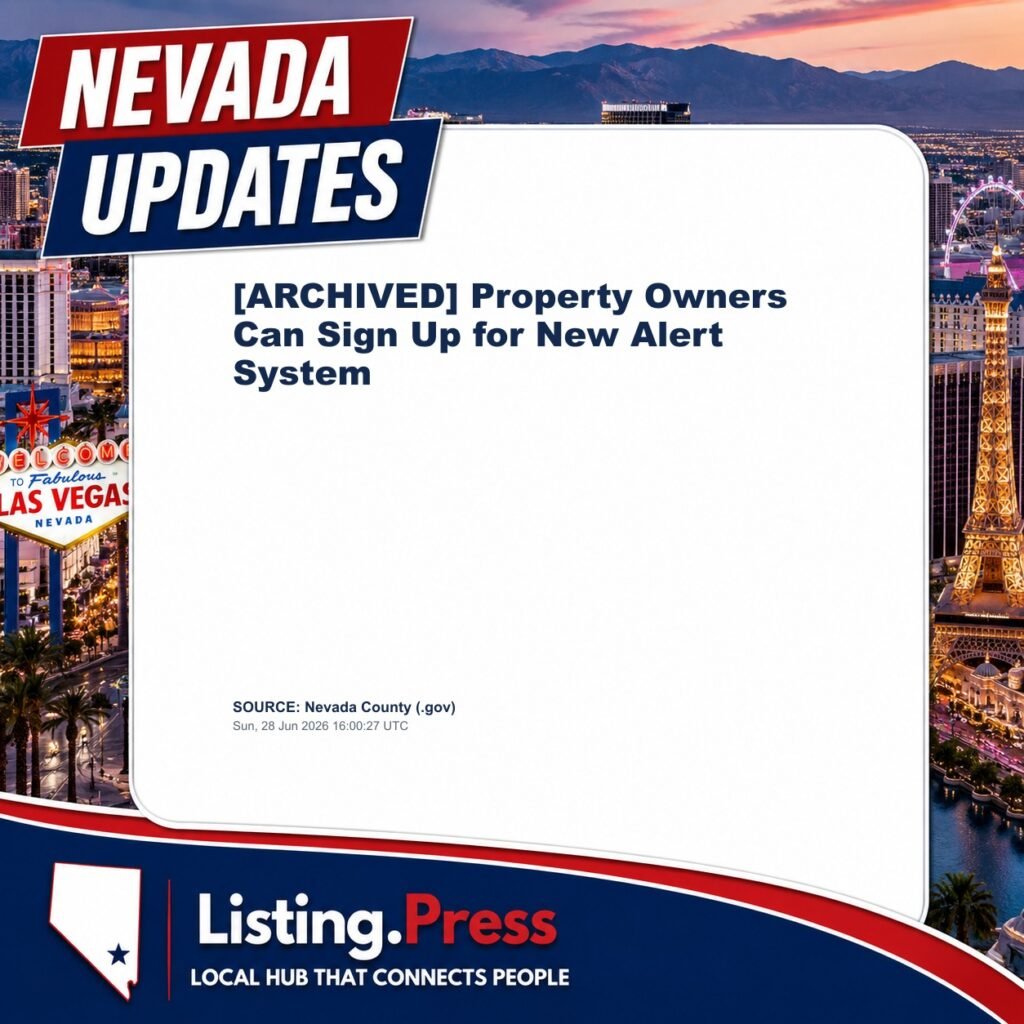 [ARCHIVED] Property Owners Can Sign Up for New Alert System