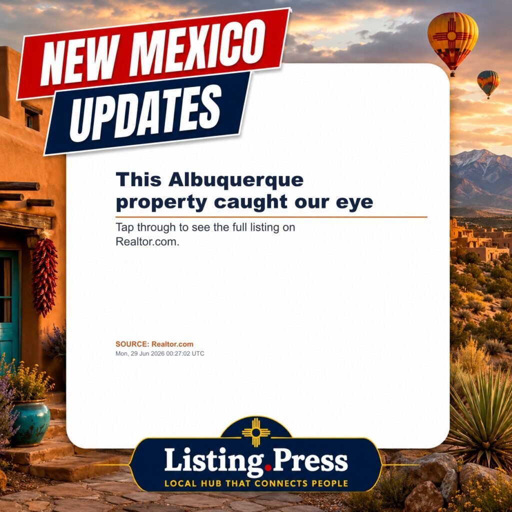 This Albuquerque property caught our eye