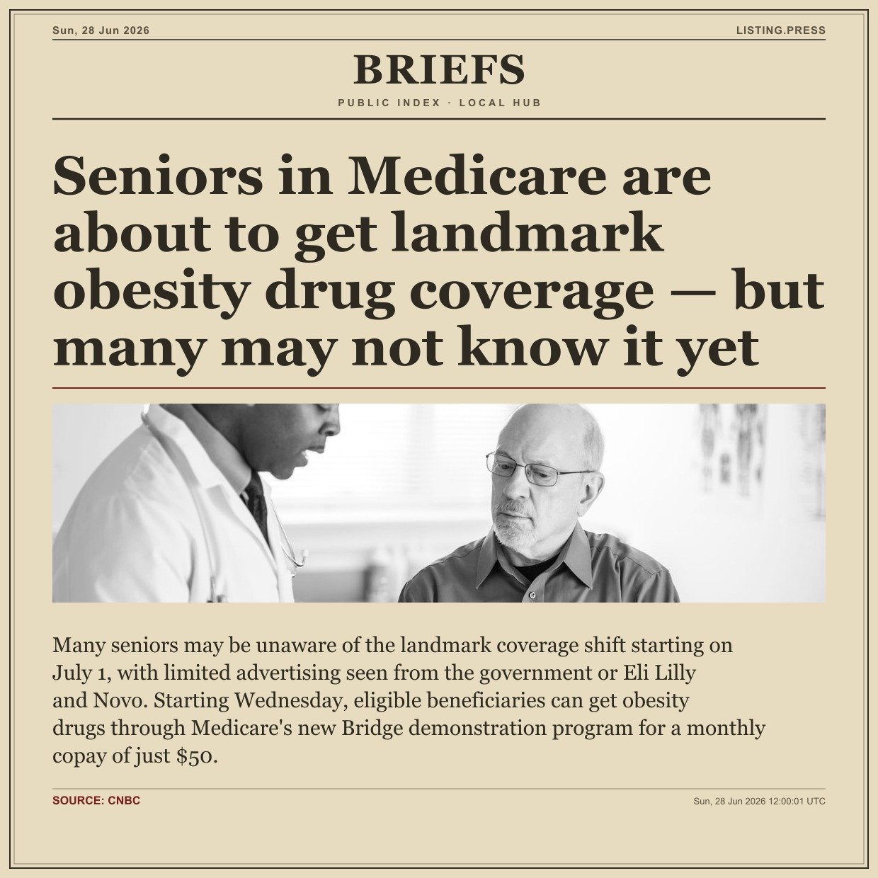 Seniors in Medicare are about to get landmark obesity drug coverage — but many may not know it yet