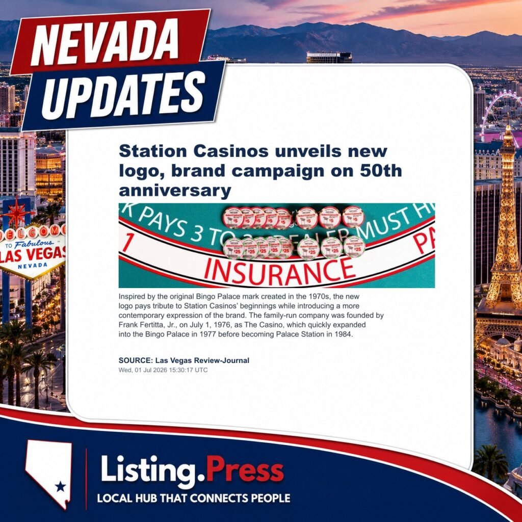 Station Casinos unveils new logo, brand campaign on 50th anniversary