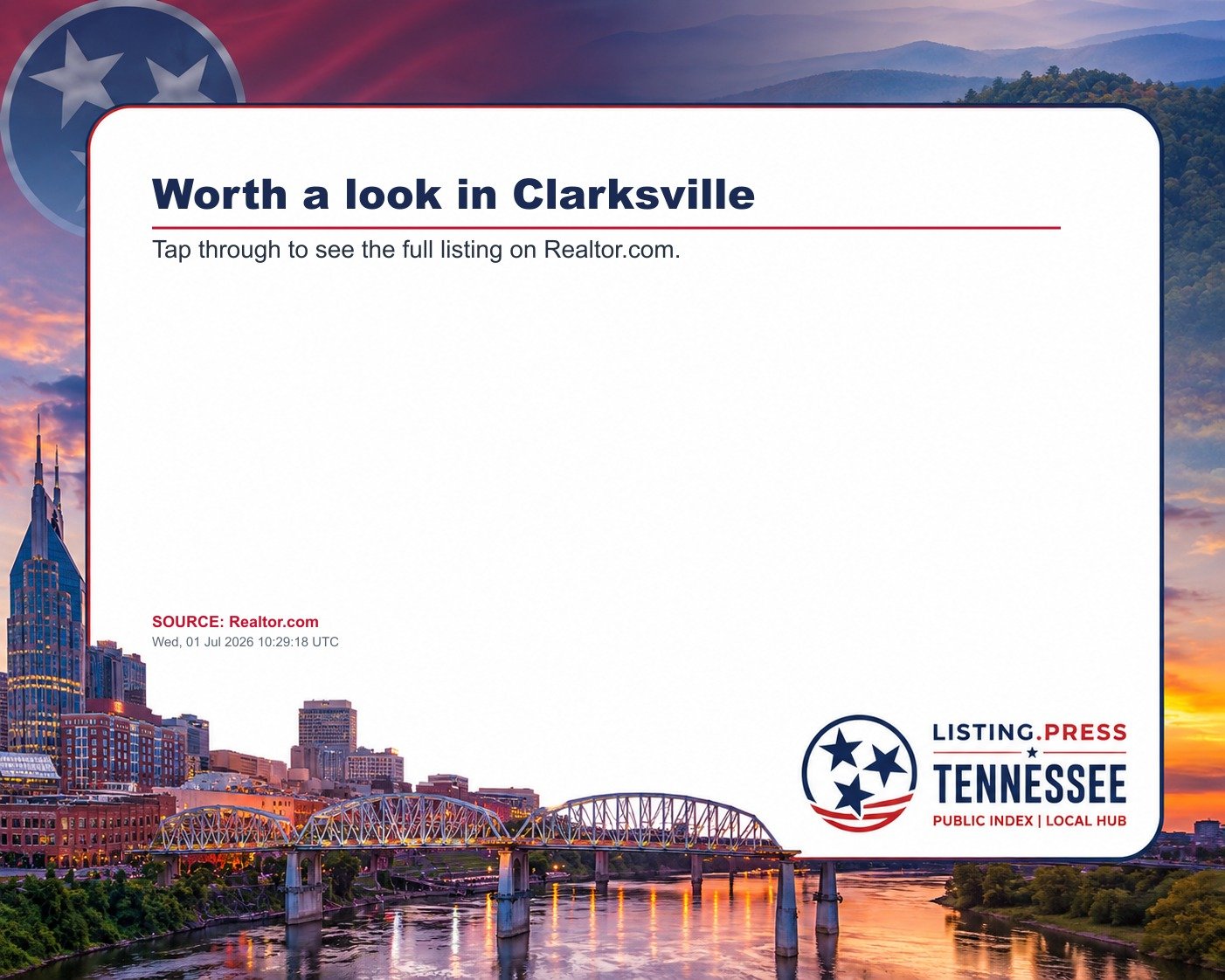 Worth a look in Clarksville