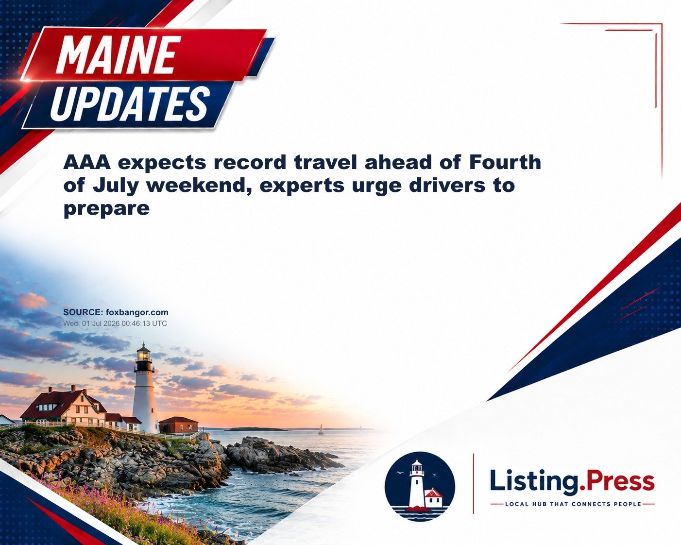 AAA expects record travel ahead of Fourth of July weekend, experts urge drivers to prepare
