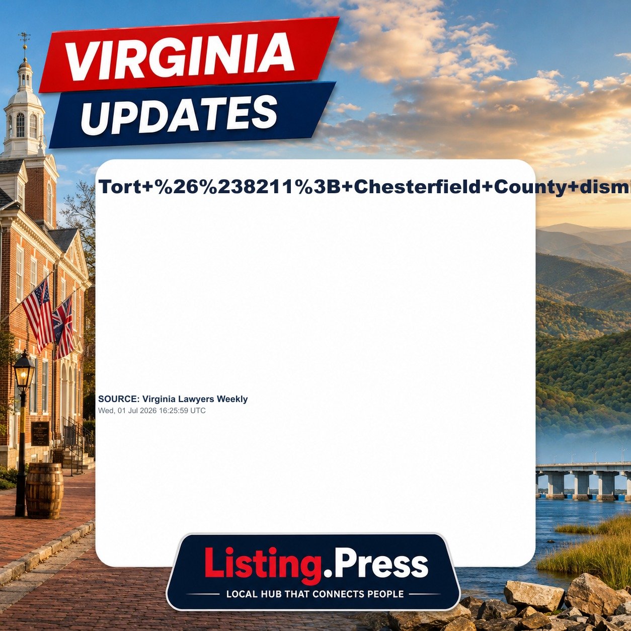 Tort+%26%238211%3B+Chesterfield+County+dismissed+from+wrongful+death+suit