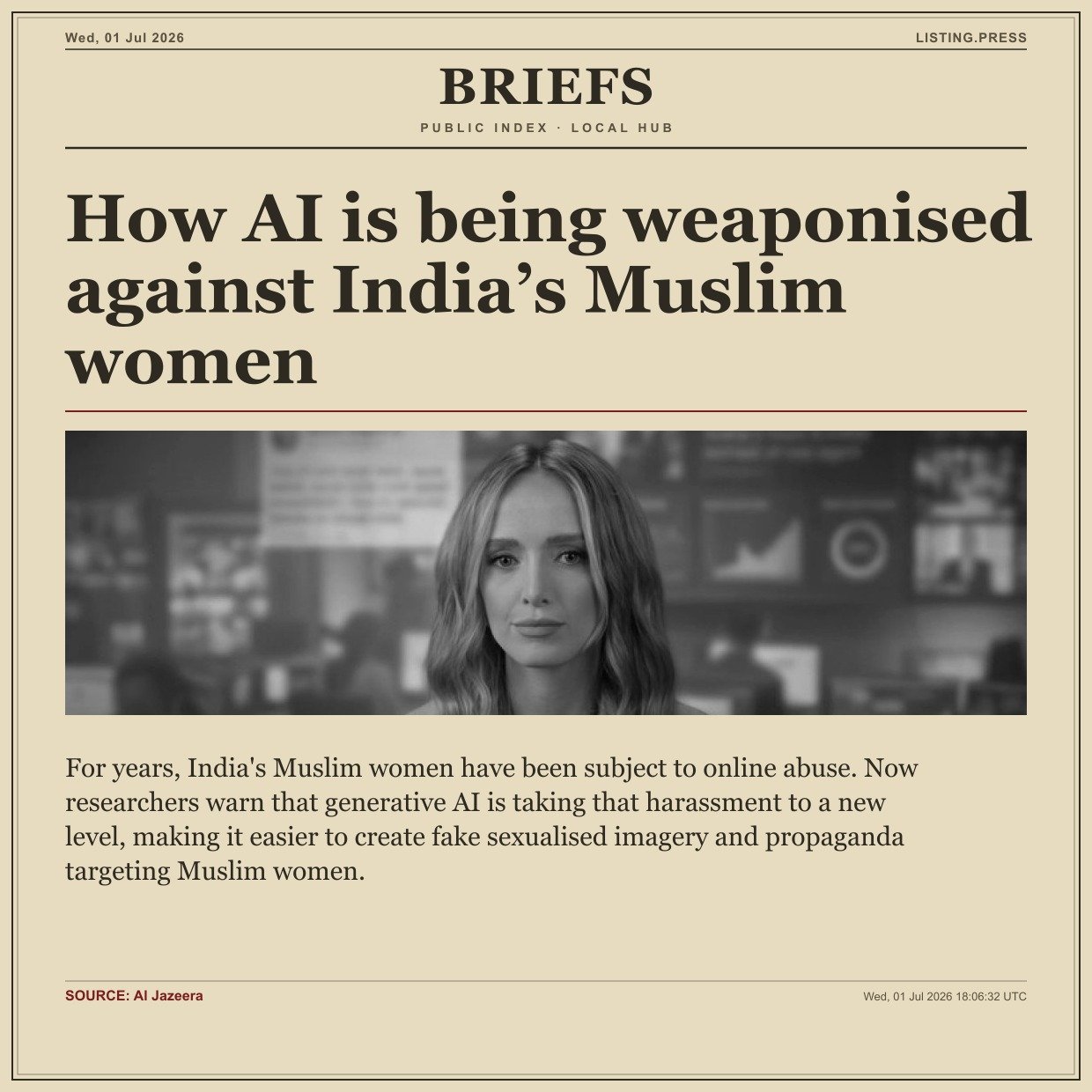 How AI is being weaponised against India’s Muslim women