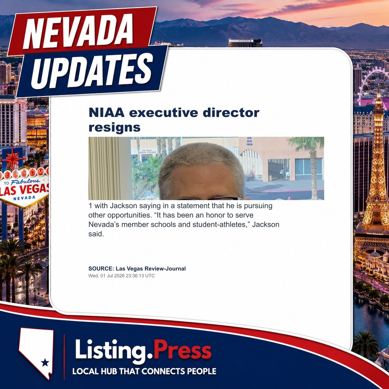 NIAA executive director resigns