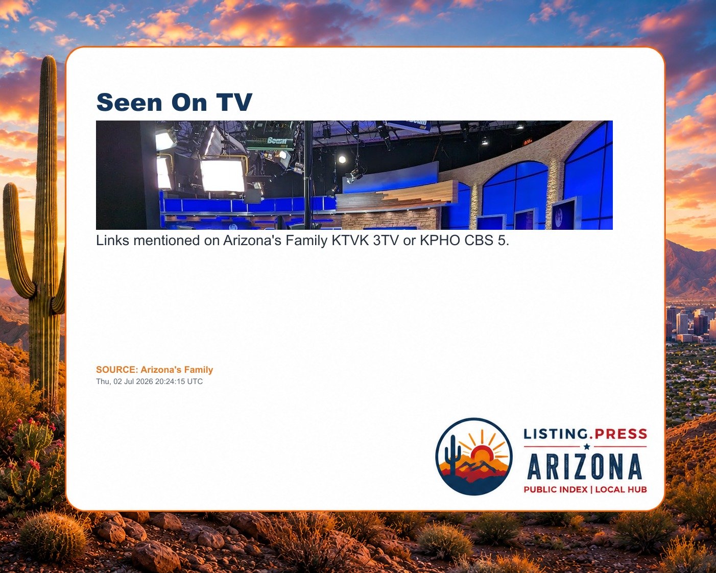 Seen On TV