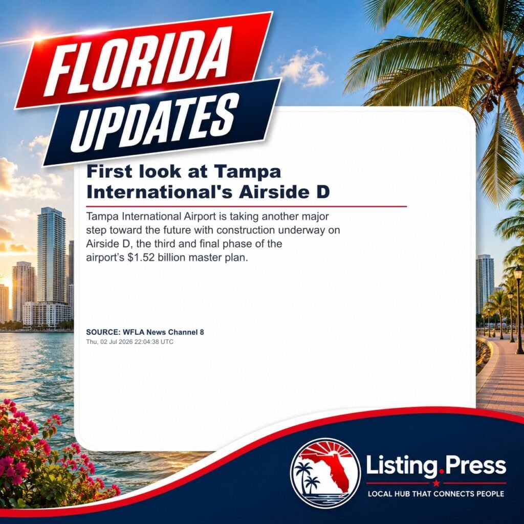 First look at Tampa International’s Airside D