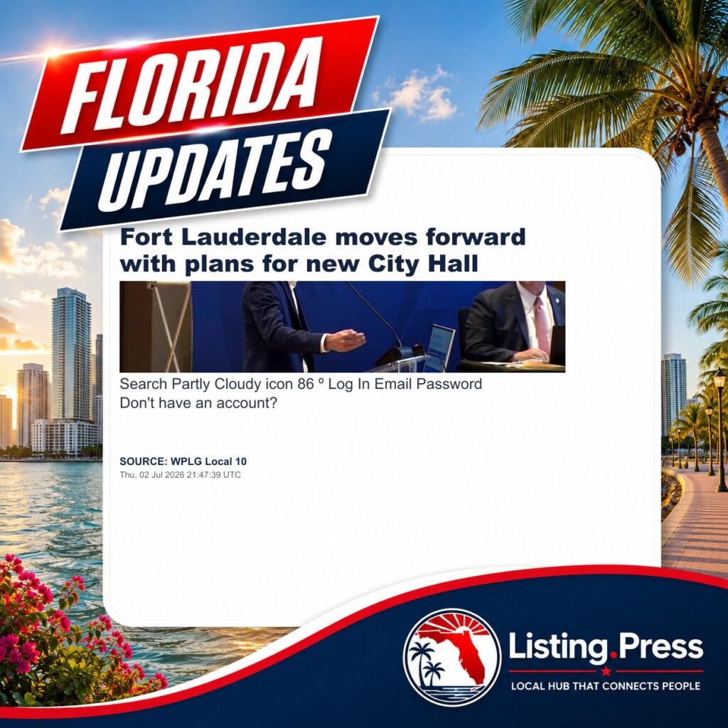 Fort Lauderdale moves forward with plans for new City Hall