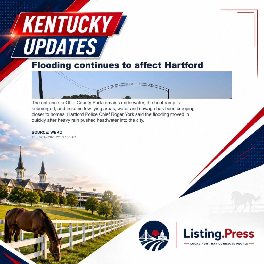 Flooding continues to affect Hartford