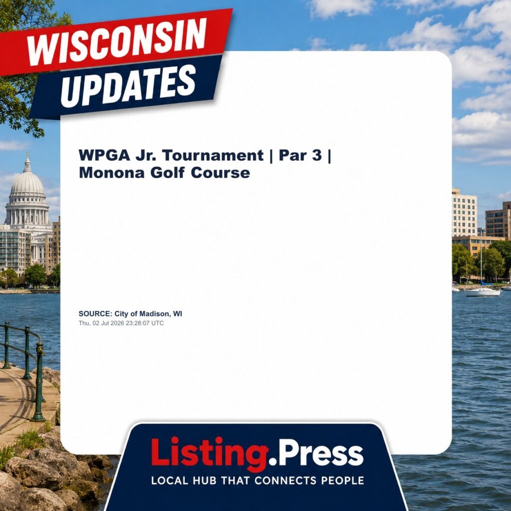 WPGA Jr. Tournament | Par 3 | Monona Golf Course