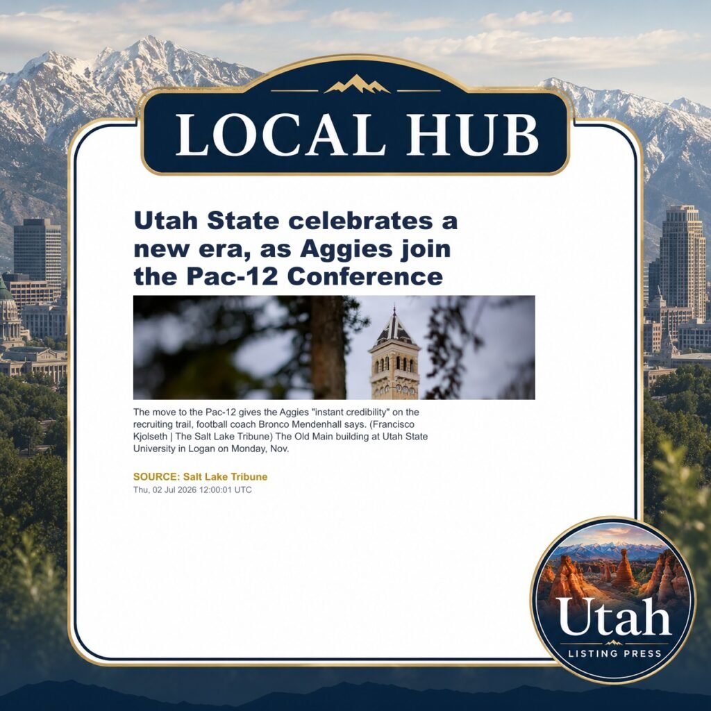 Utah State celebrates a new era, as Aggies join the Pac-12 Conference