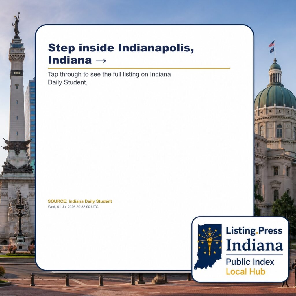 Step inside Indianapolis, Indiana →