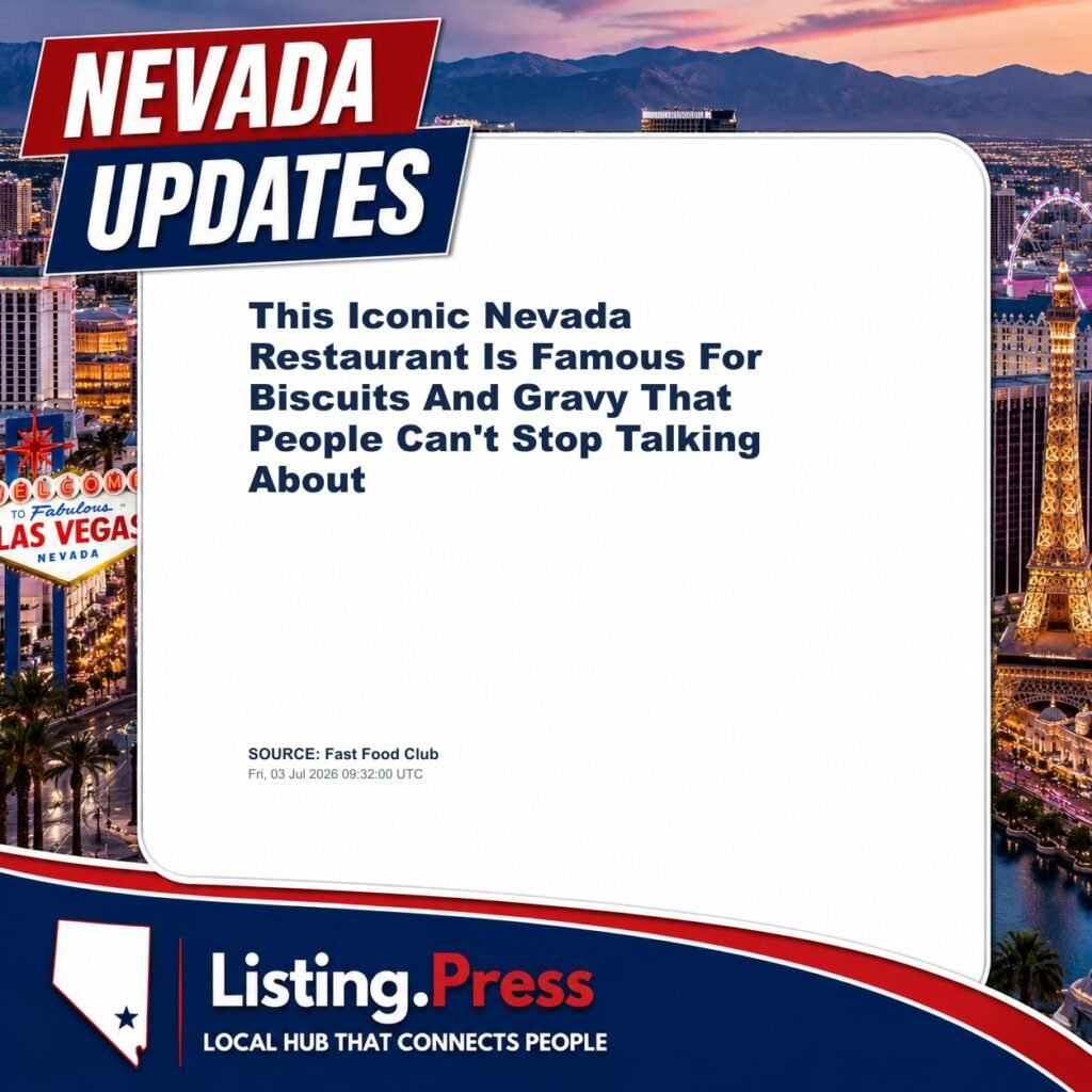 This Iconic Nevada Restaurant Is Famous For Biscuits And Gravy That People Can’t Stop Talking About