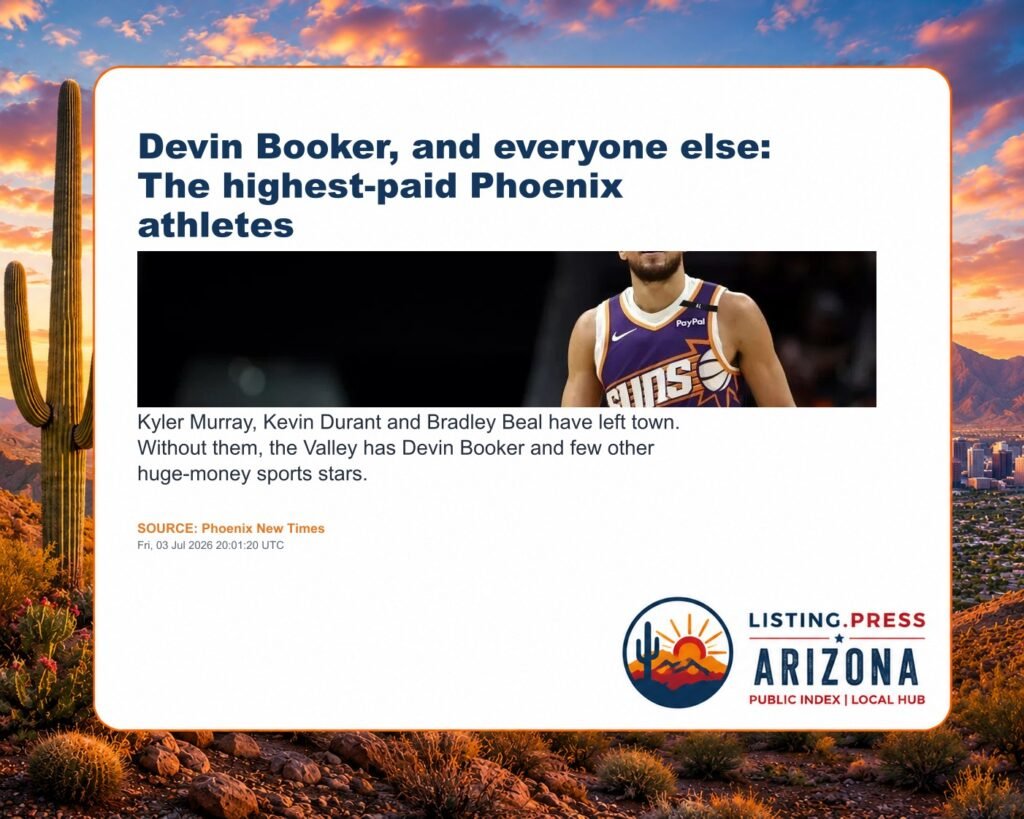 Devin Booker, and everyone else: The highest-paid Phoenix athletes