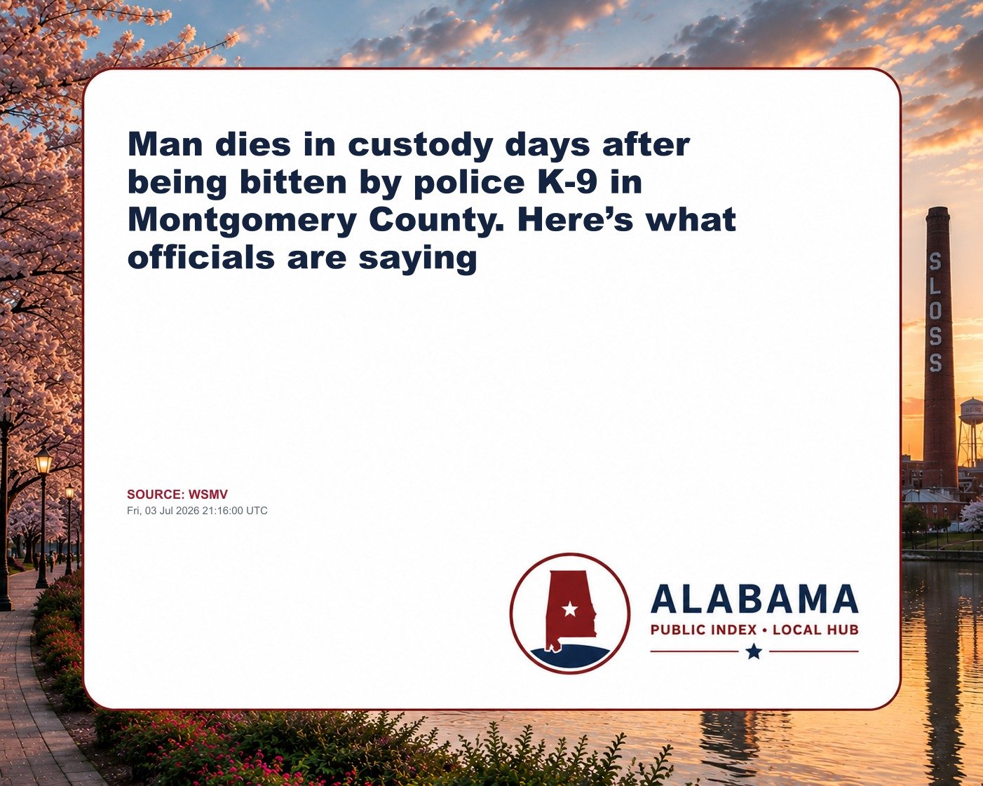 Man dies in custody days after being bitten by police K-9 in Montgomery County. Here’s what officials are saying