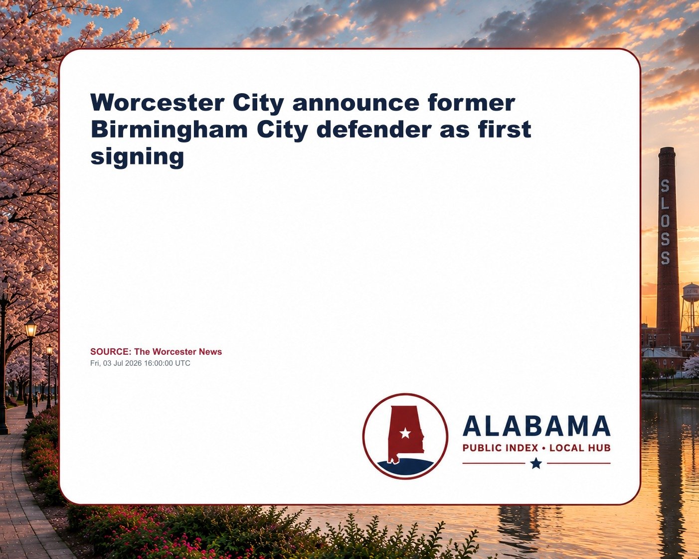Worcester City announce former Birmingham City defender as first signing
