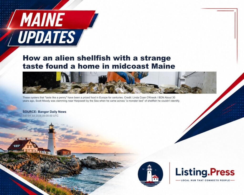 How an alien shellfish with a strange taste found a home in midcoast Maine