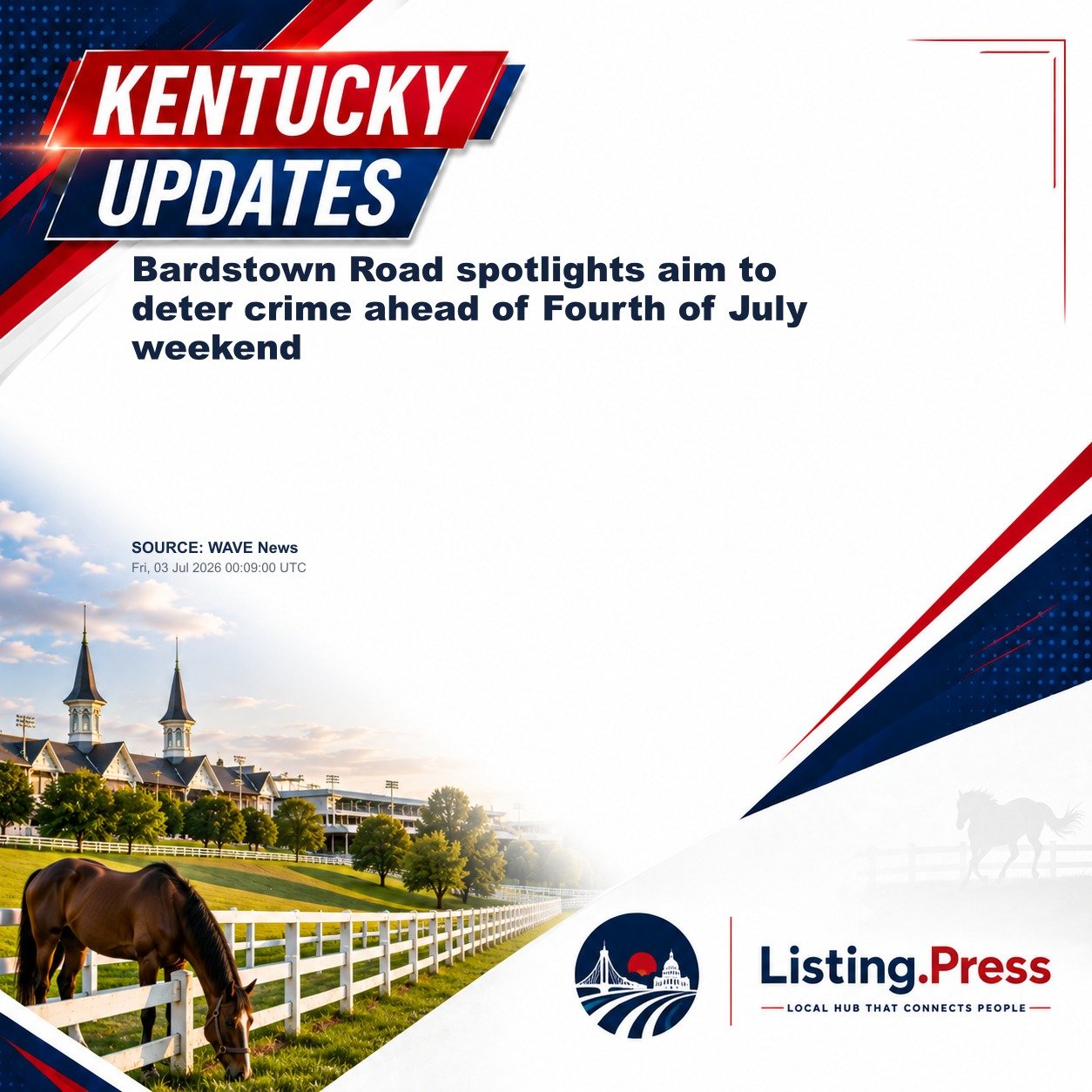 Bardstown Road spotlights aim to deter crime ahead of Fourth of July weekend