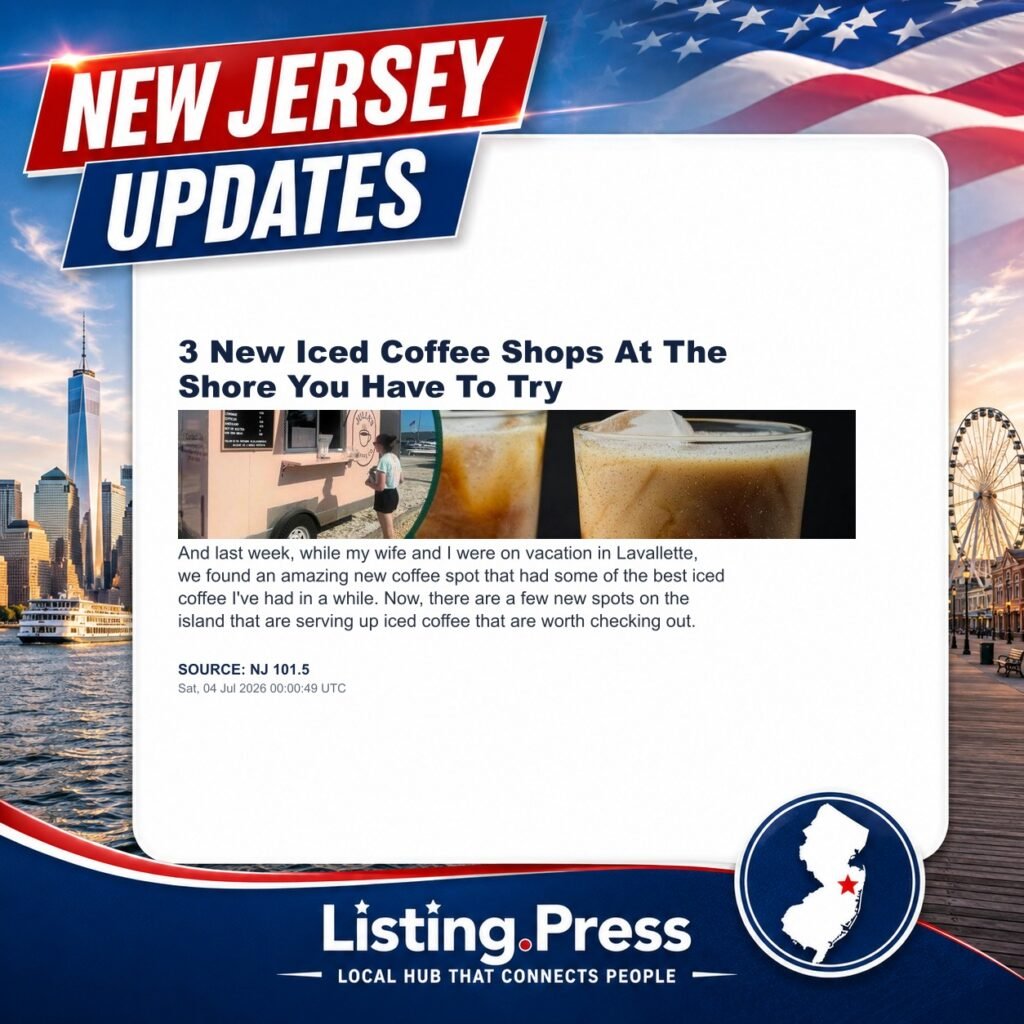 3 New Iced Coffee Shops At The Shore You Have To Try