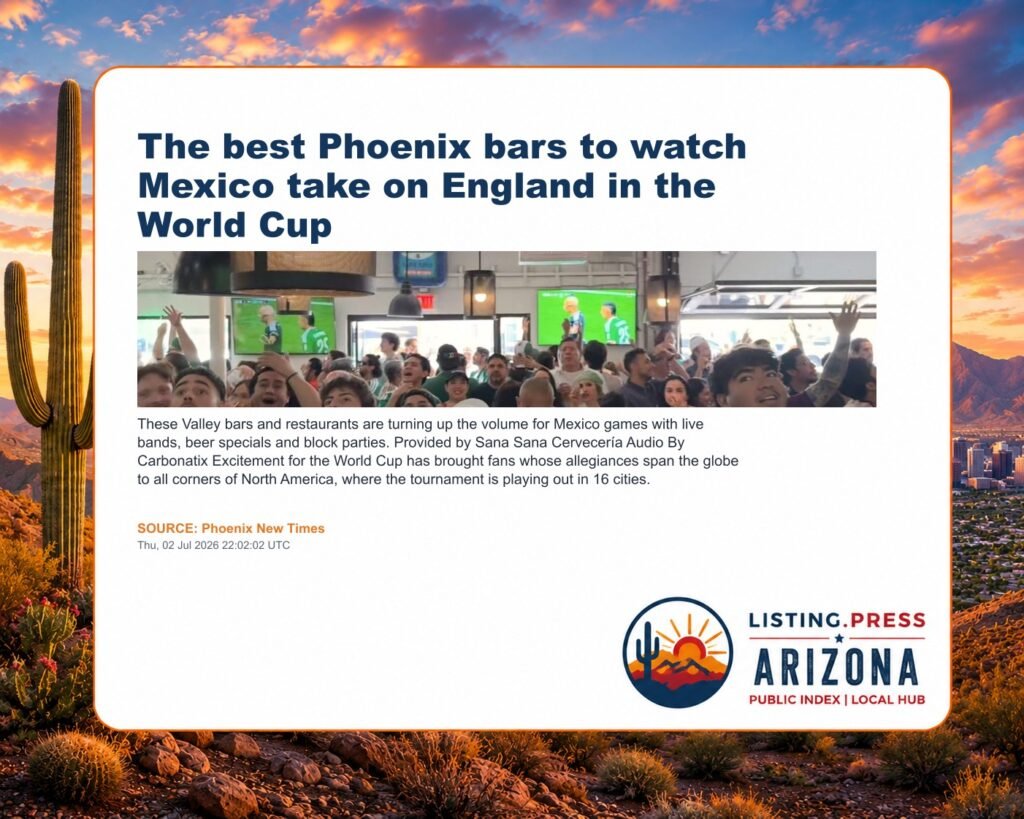 The best Phoenix bars to watch Mexico take on England in the World Cup