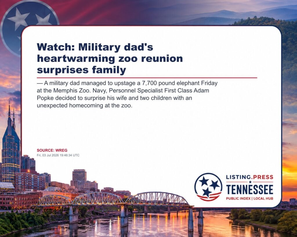Watch: Military dad’s heartwarming zoo reunion surprises family