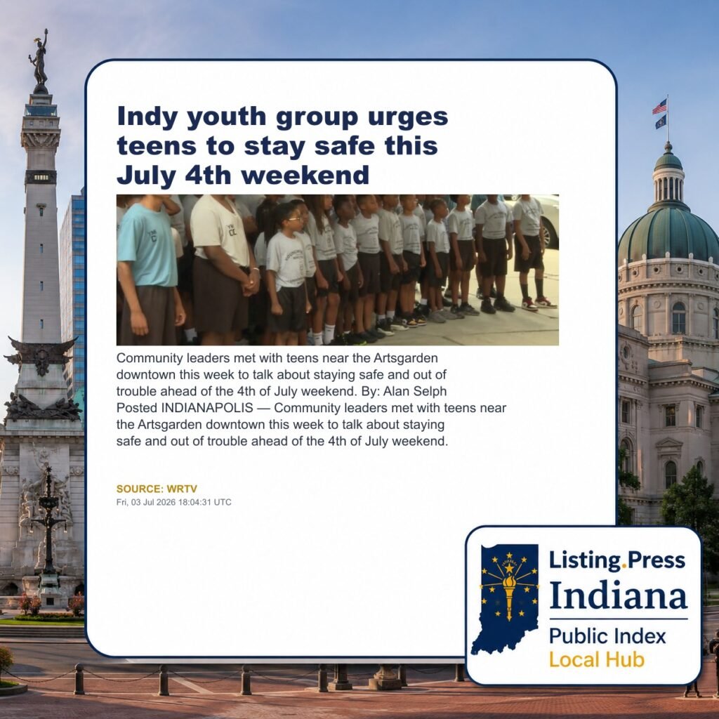 Indy youth group urges teens to stay safe this July 4th weekend