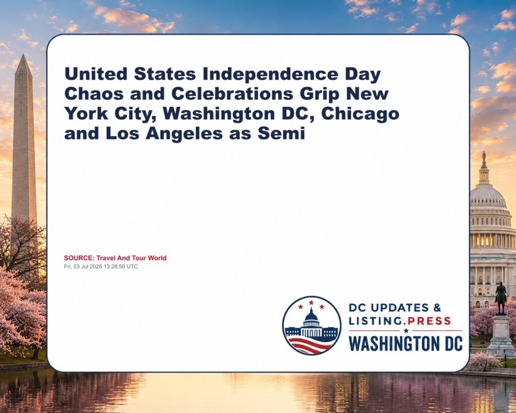 United States Independence Day Chaos and Celebrations Grip New York City, Washington DC, Chicago and Los Angeles as Semi