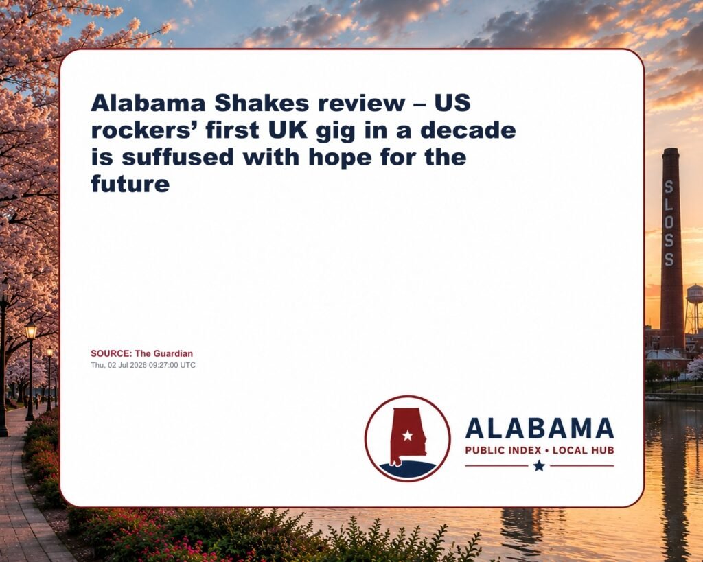 Alabama Shakes review – US rockers’ first UK gig in a decade is suffused with hope for the future
