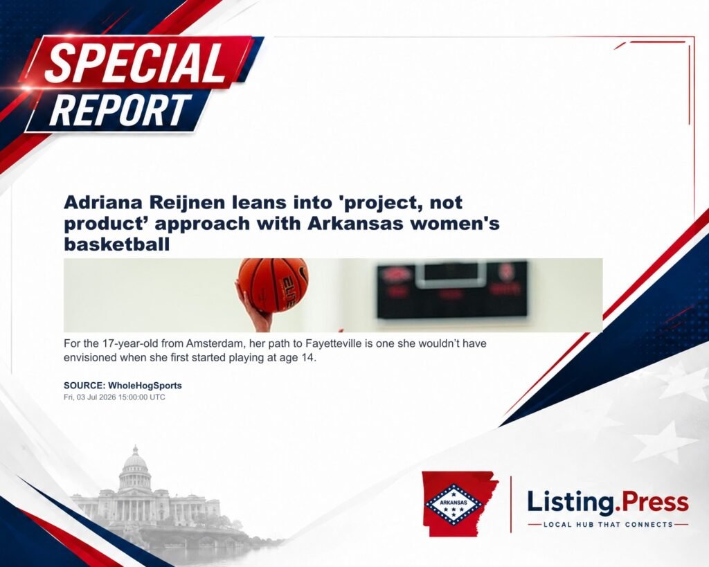 Adriana Reijnen leans into ‘project, not product’ approach with Arkansas women’s basketball