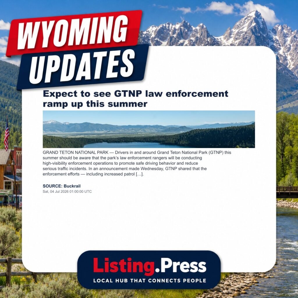 Expect to see GTNP law enforcement ramp up this summer