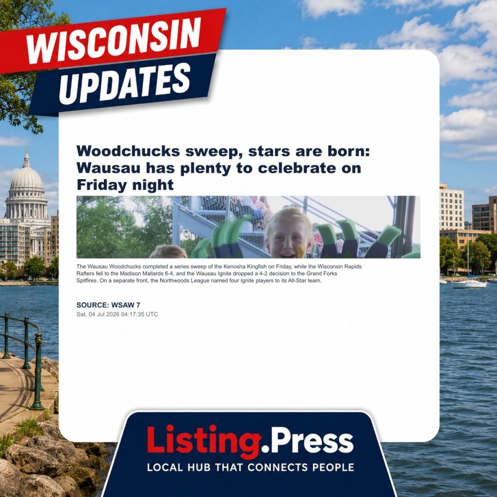 Woodchucks sweep, stars are born: Wausau has plenty to celebrate on Friday night