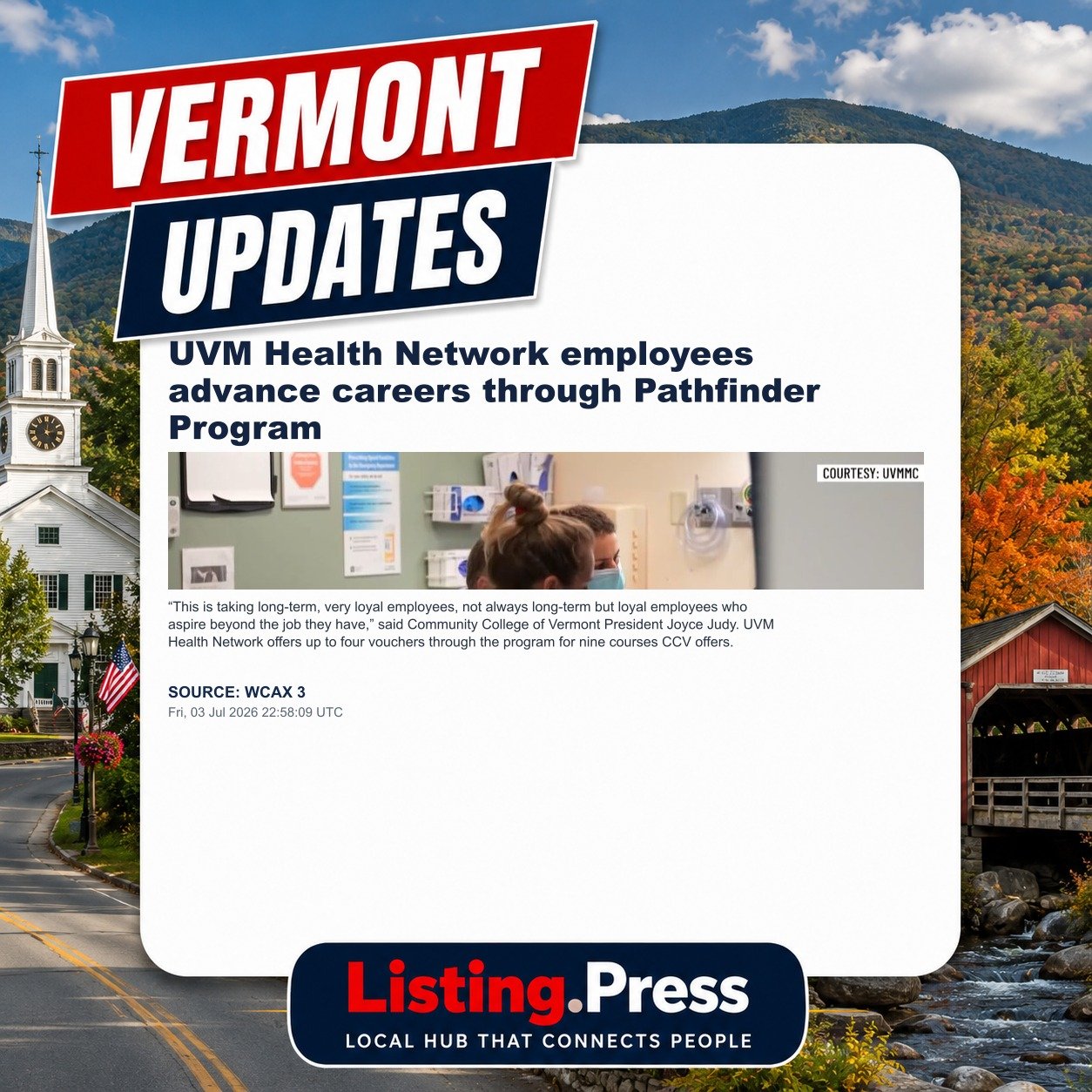 UVM Health Network employees advance careers through Pathfinder Program