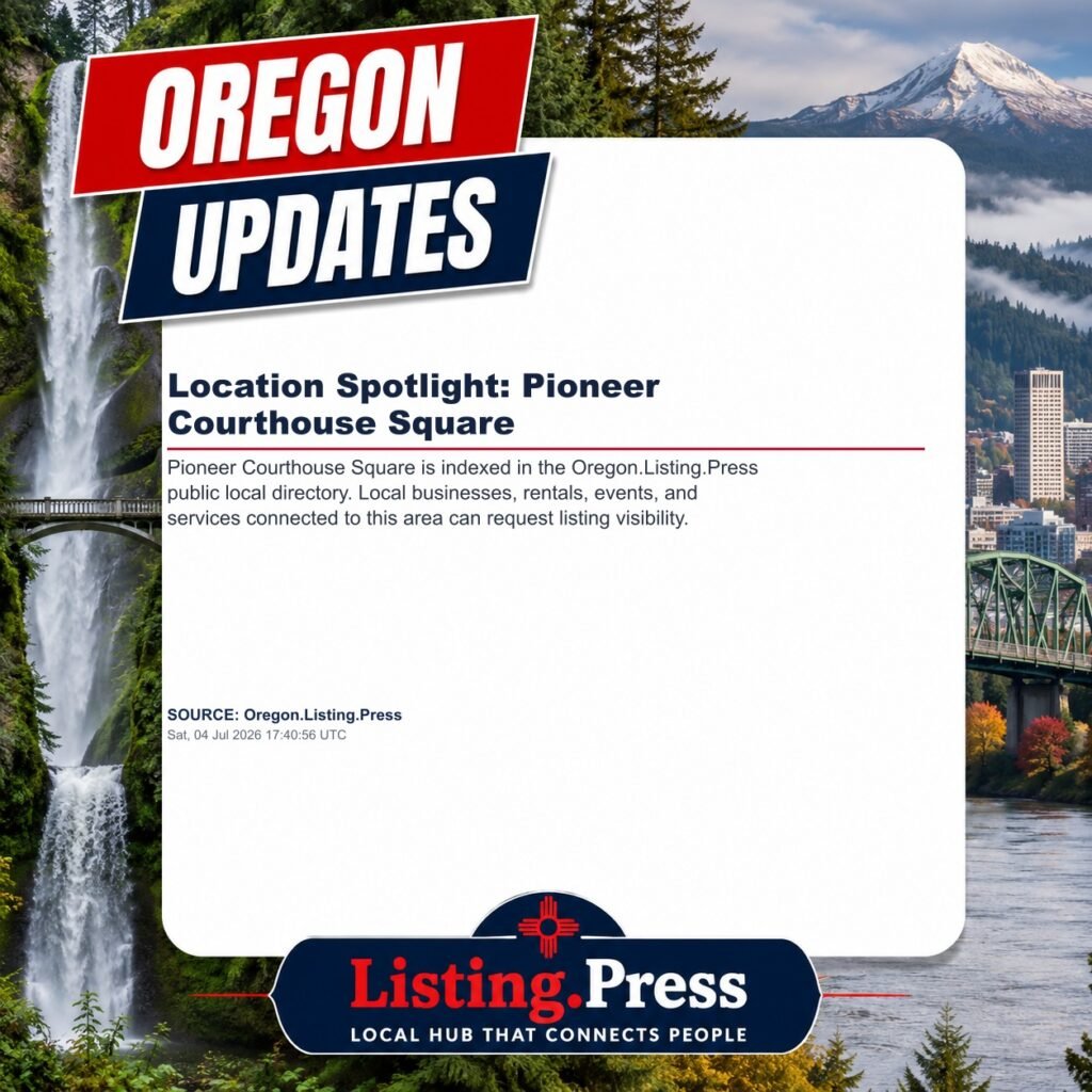 Location Spotlight: Pioneer Courthouse Square
