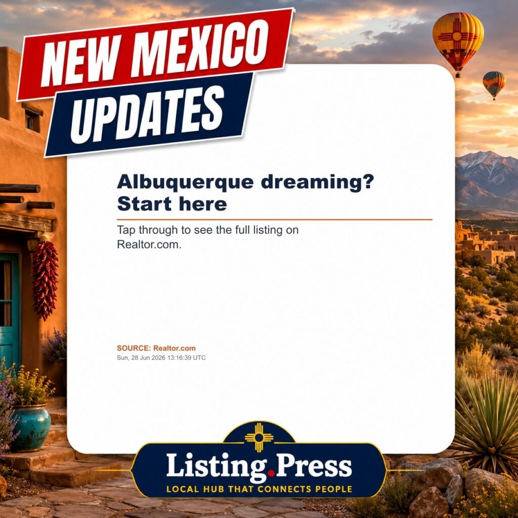 Albuquerque dreaming? Start here