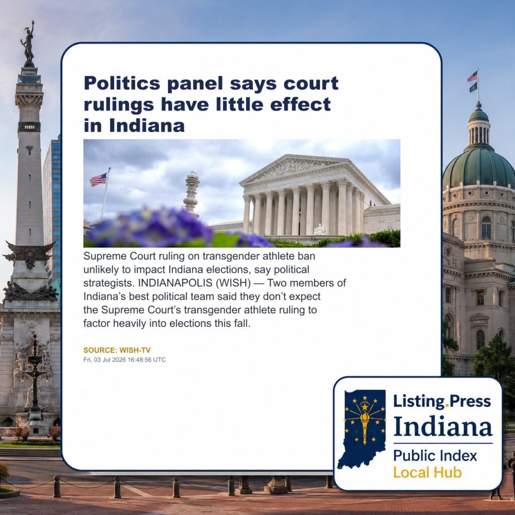 Politics panel says court rulings have little effect in Indiana
