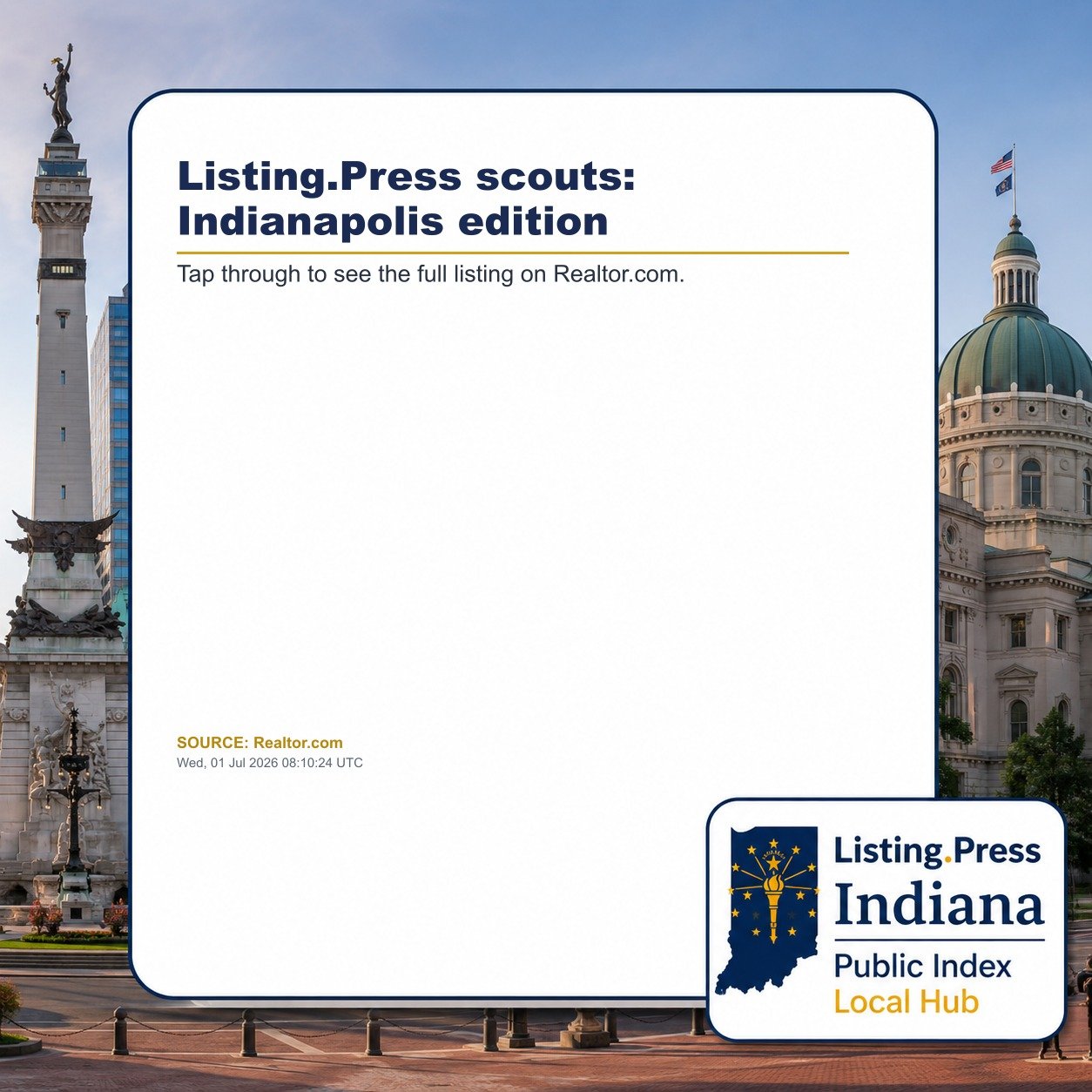 Listing.Press scouts: Indianapolis edition