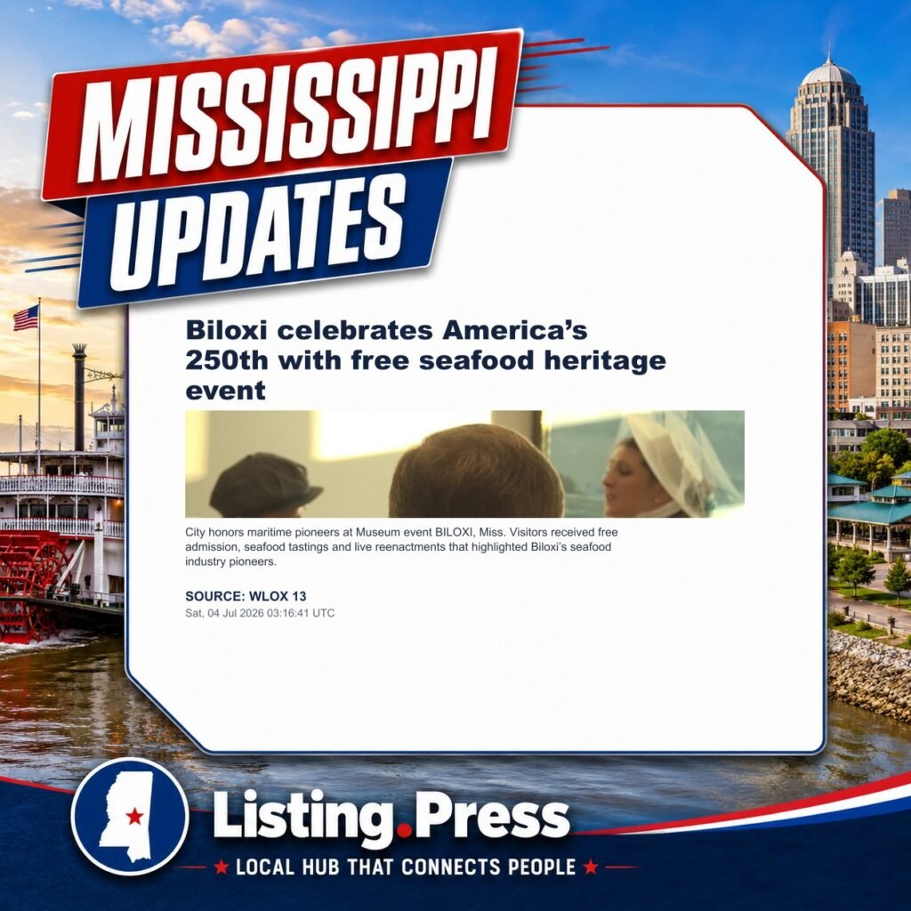 Biloxi celebrates America’s 250th with free seafood heritage event