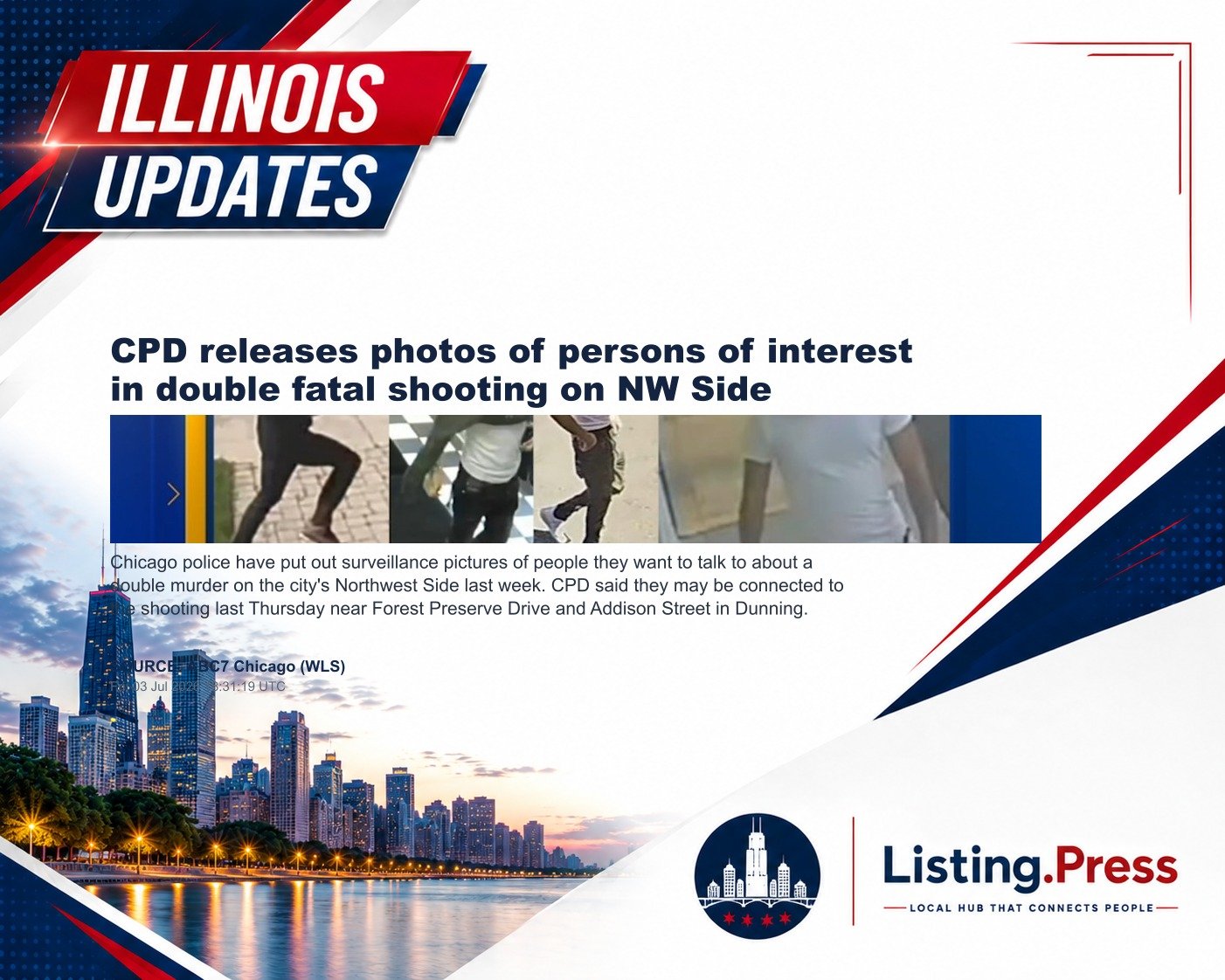 CPD releases photos of persons of interest in double fatal shooting on NW Side