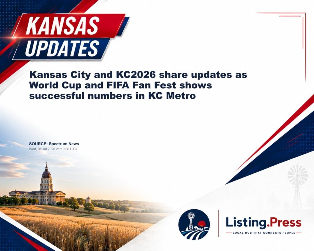 Kansas City and KC2026 share updates as World Cup and FIFA Fan Fest shows suc­cessful numbers in KC Metro