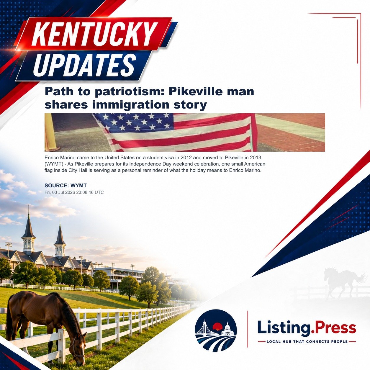Path to patriotism: Pikeville man shares immigration story