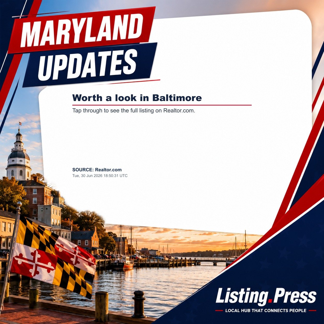 Worth a look in Baltimore