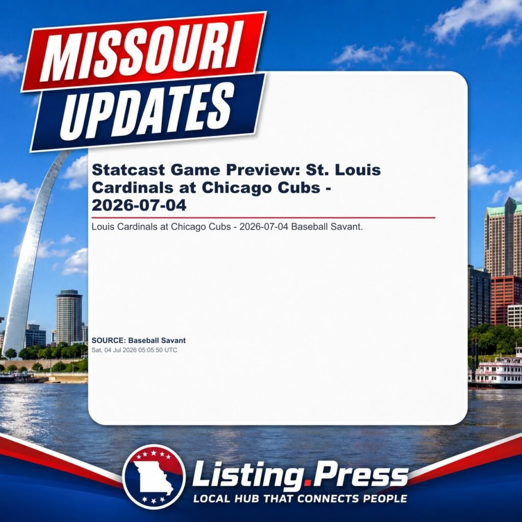 Statcast Game Preview: St. Louis Cardinals at Chicago Cubs – 2026-07-04