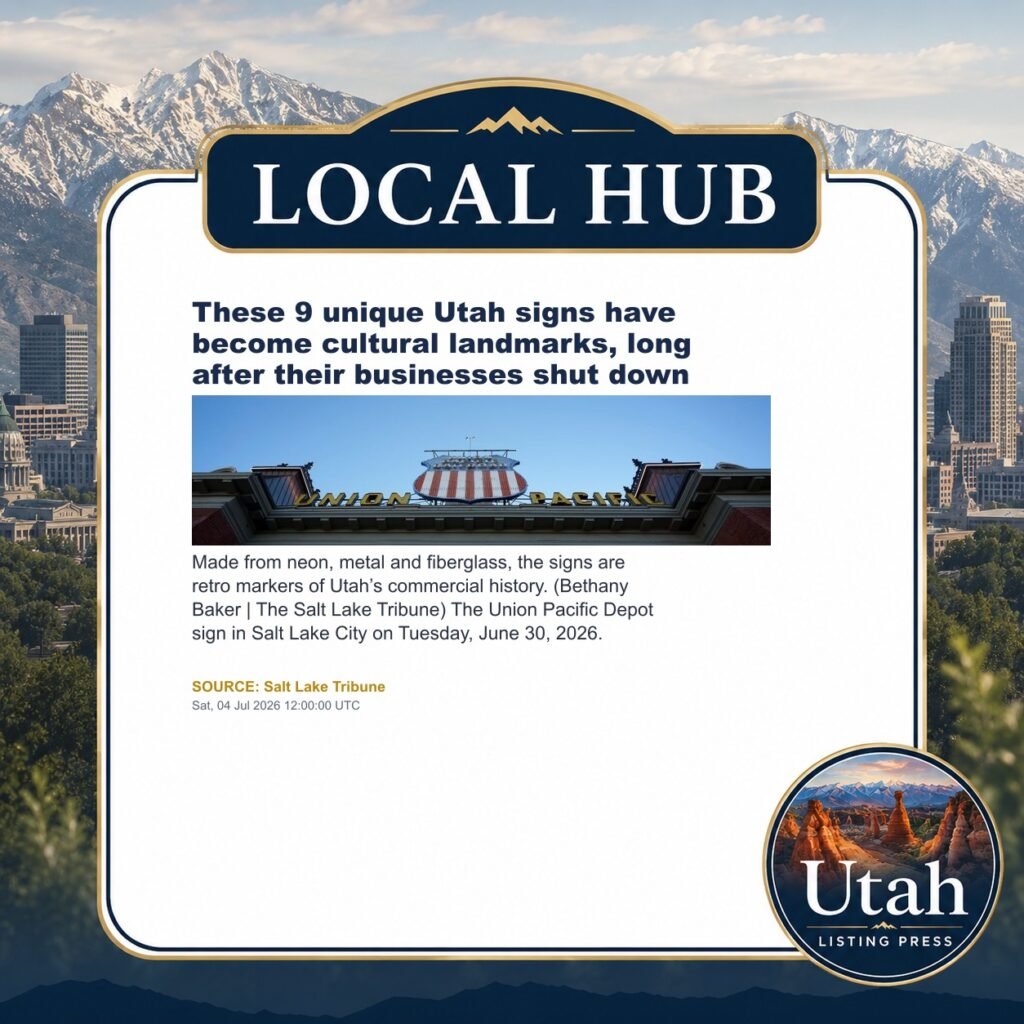These 9 unique Utah signs have become cultural landmarks, long after their businesses shut down