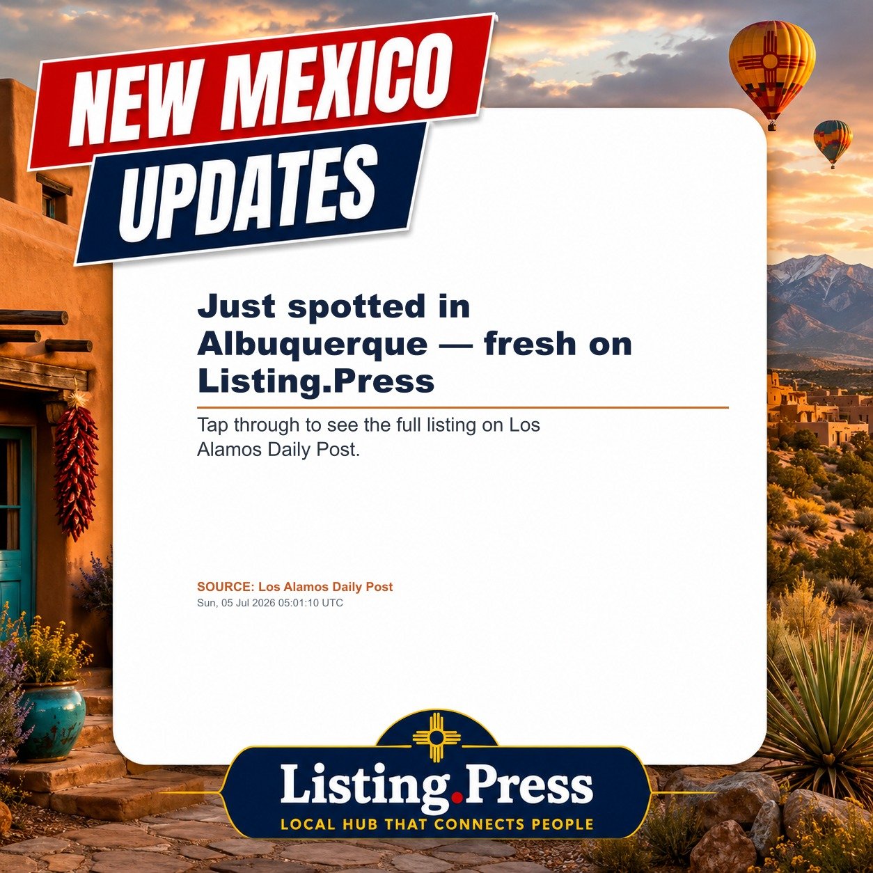 Just spotted in Albuquerque — fresh on Listing.Press