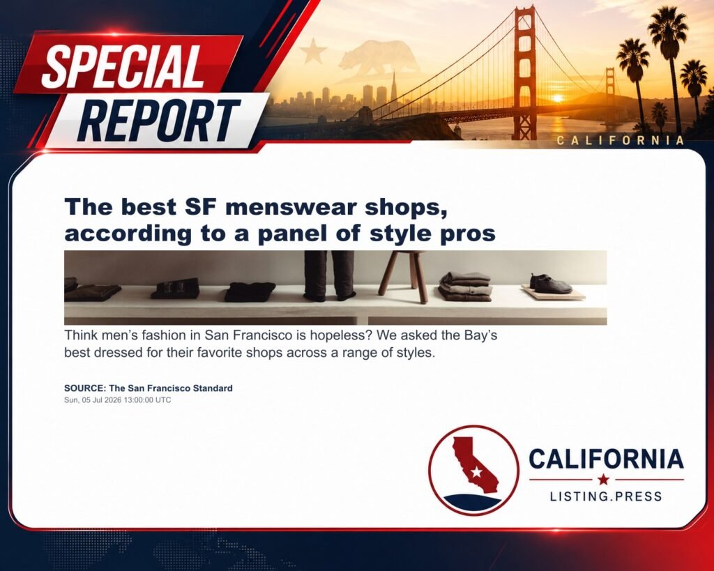 The best SF menswear shops, according to a panel of style pros