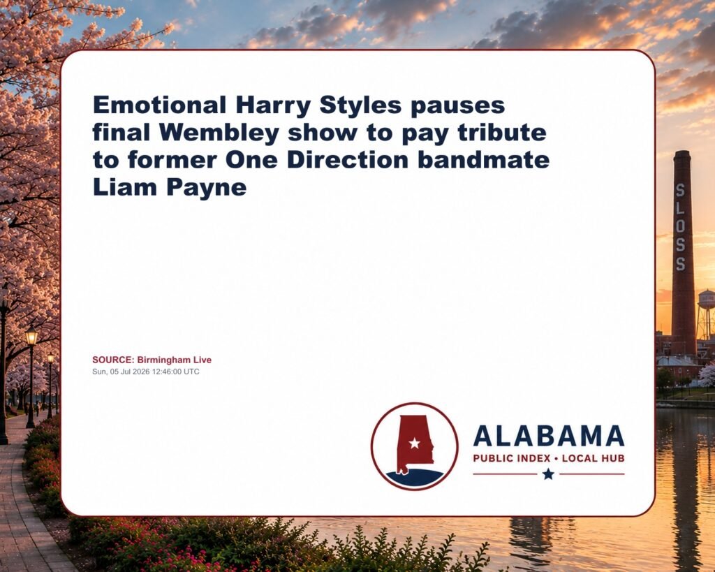 Emotional Harry Styles pauses final Wembley show to pay tribute to former One Direction bandmate Liam Payne